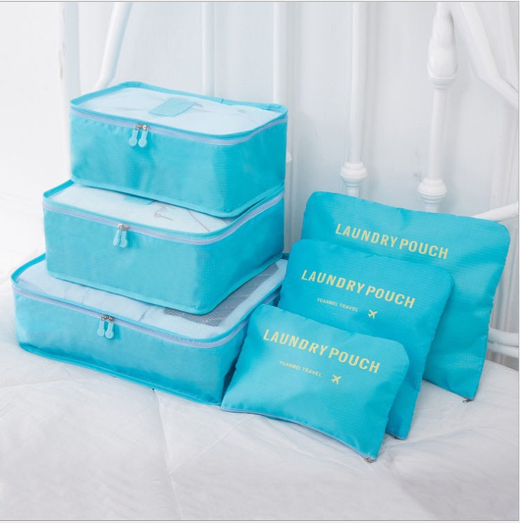 The Pack Smarter Set™ – Travel Packing Cubes + Laundry Pouches